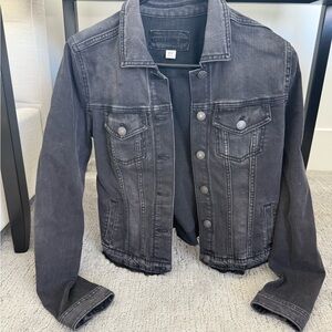 Maurices Charcoal Denim Jacket